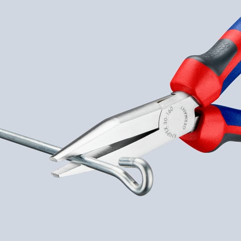 Knipex Langbeckzange mit Comfort-Griffen verchromt 160 mm Nr. 30 15 160