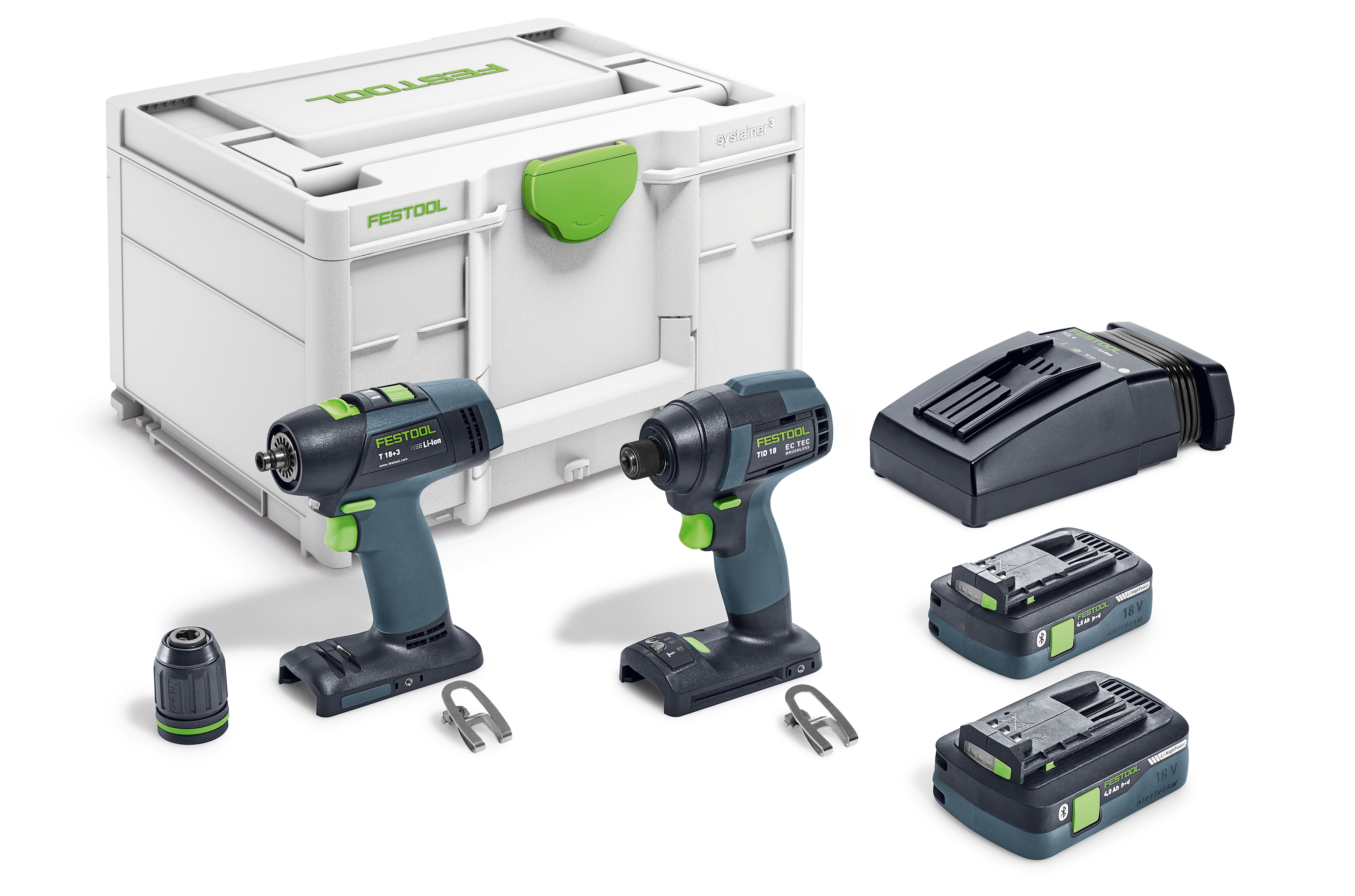 Schrauber- und Bohrer-Set TID 18 HPC 4,0 I-Set T18, Gerät, Elektrische Bohrmaschine, Werkzeug, Hardware, Computerausrüstung