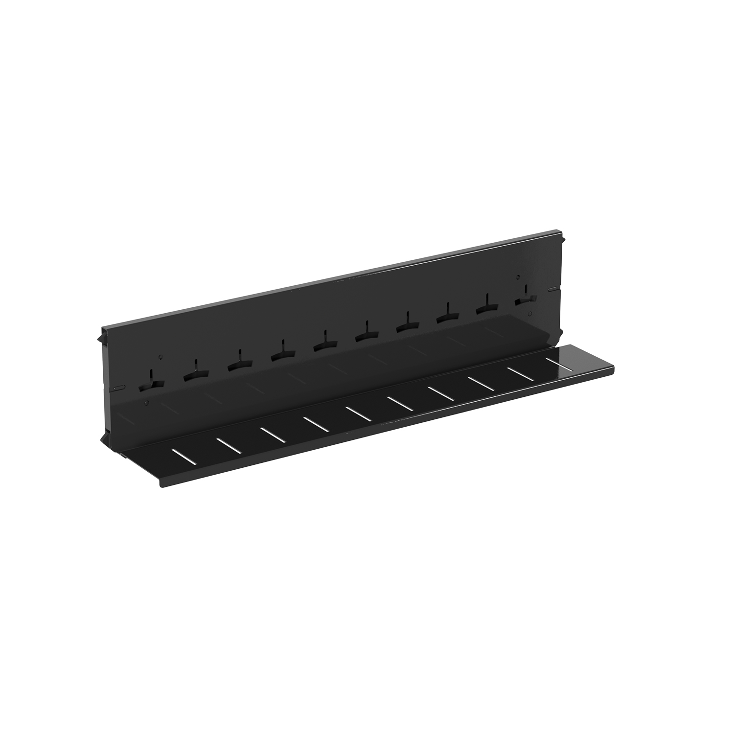 HETTICH Karteibahn, 400 mm, schwarz