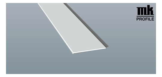 MENKE PVC-Flachprofil 60x2,5/1,5 mm WL SK Cremeweiß Rolle 150 m