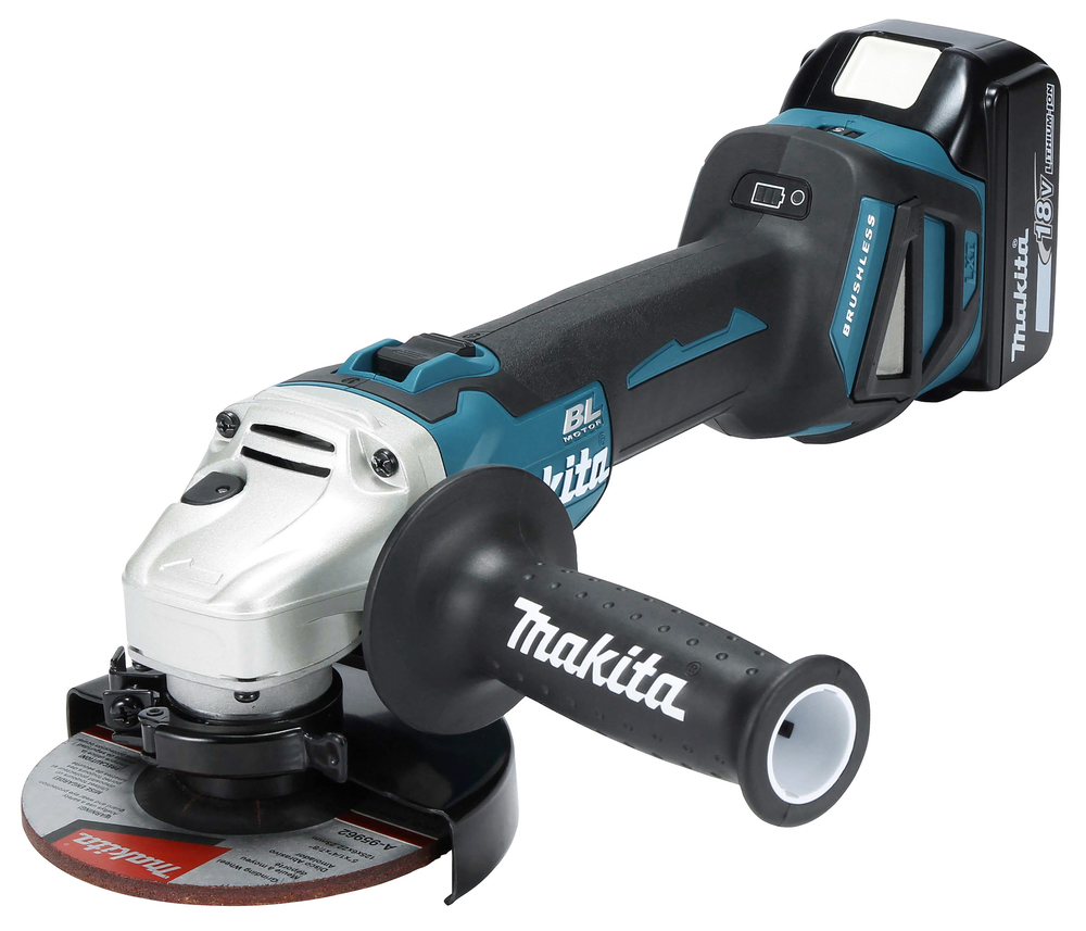 Makita Akku-Winkelschleifer DGA511Z 18V 125mm bürstenlos variable Drehzahl