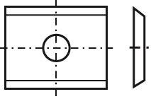 HW Wendeschneidpl. 20x12x1,5mm