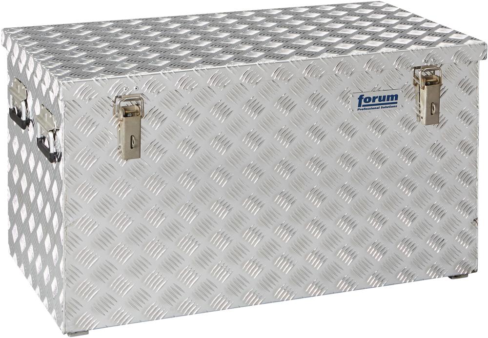 FORUM Alu Transportkiste 878x475x480mm Riffelblech200 Liter Forum
