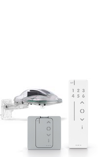 Elero MonoTec-868 Funk-Wandsender 1-Kanal Bidirektional Weiss
