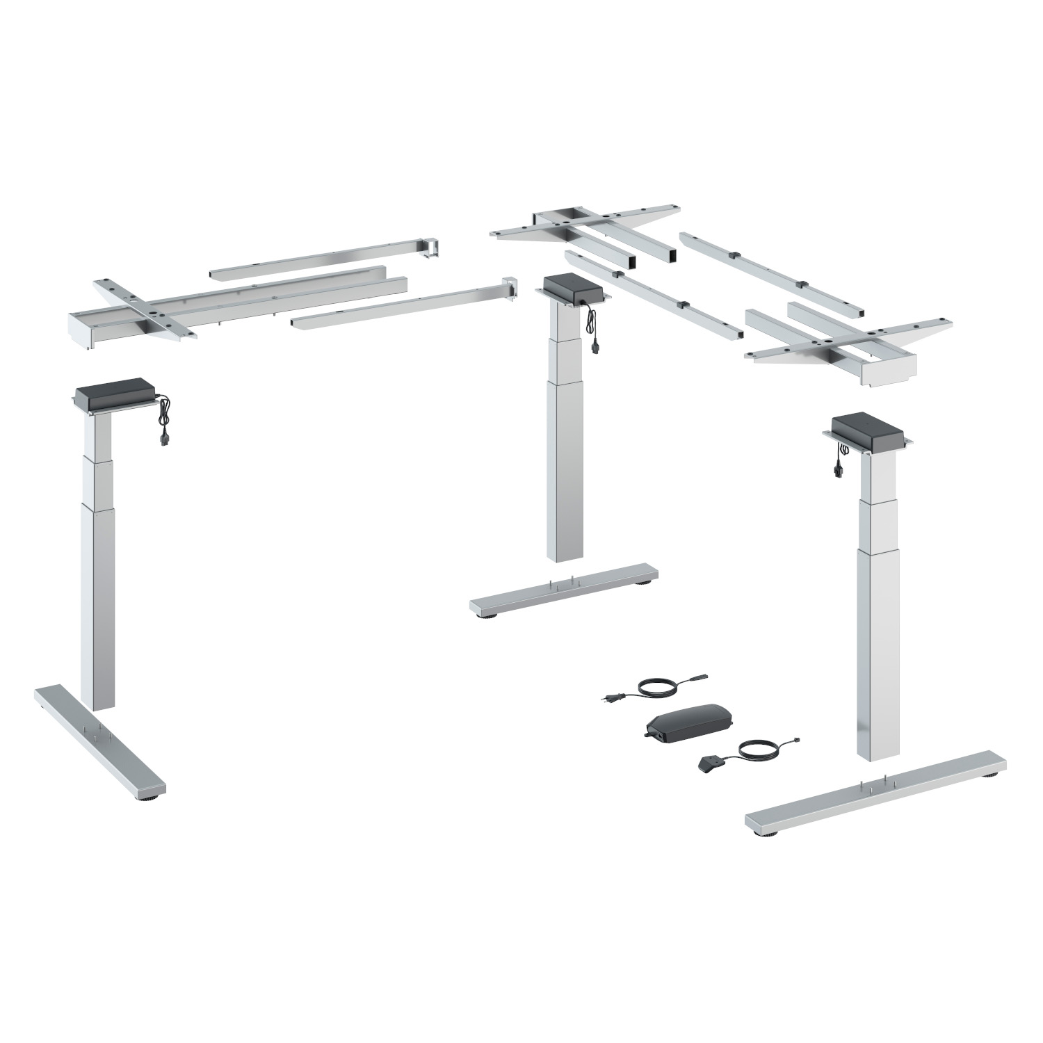 HETTICH Tischgestelle Steelforce Pro 671 SLS