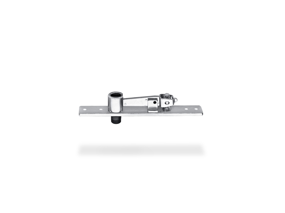 Objekttür-Drehlager, Patch Fittings PT 21, für Eckbeschläge verzinkt