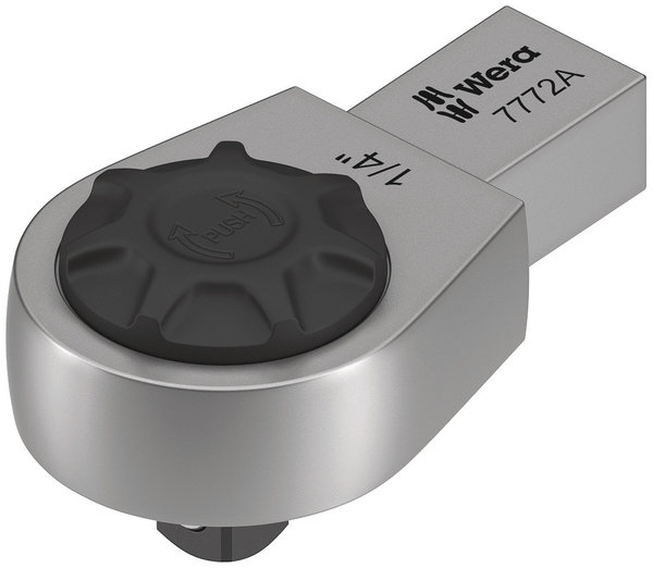 7772 A Ratchet insert, reversible, 9x12 mm, 9x12 x 1/4&quot; x 49 mm
