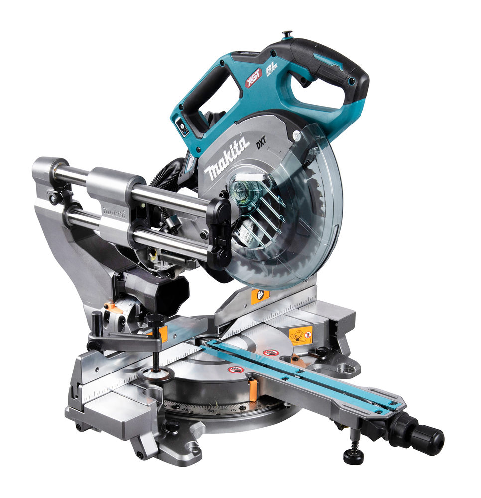 Makita Akku-Kapp- und Gehrungssäge LS002G 40V max. (ohne Akku, ohne Ladegerät) inkl. AWS Funk-Adapter