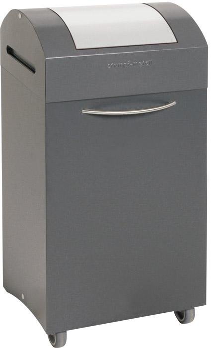 Stumpf Wertstoffbeh. 60 l grau/grau, 830x380x320mm stumpf