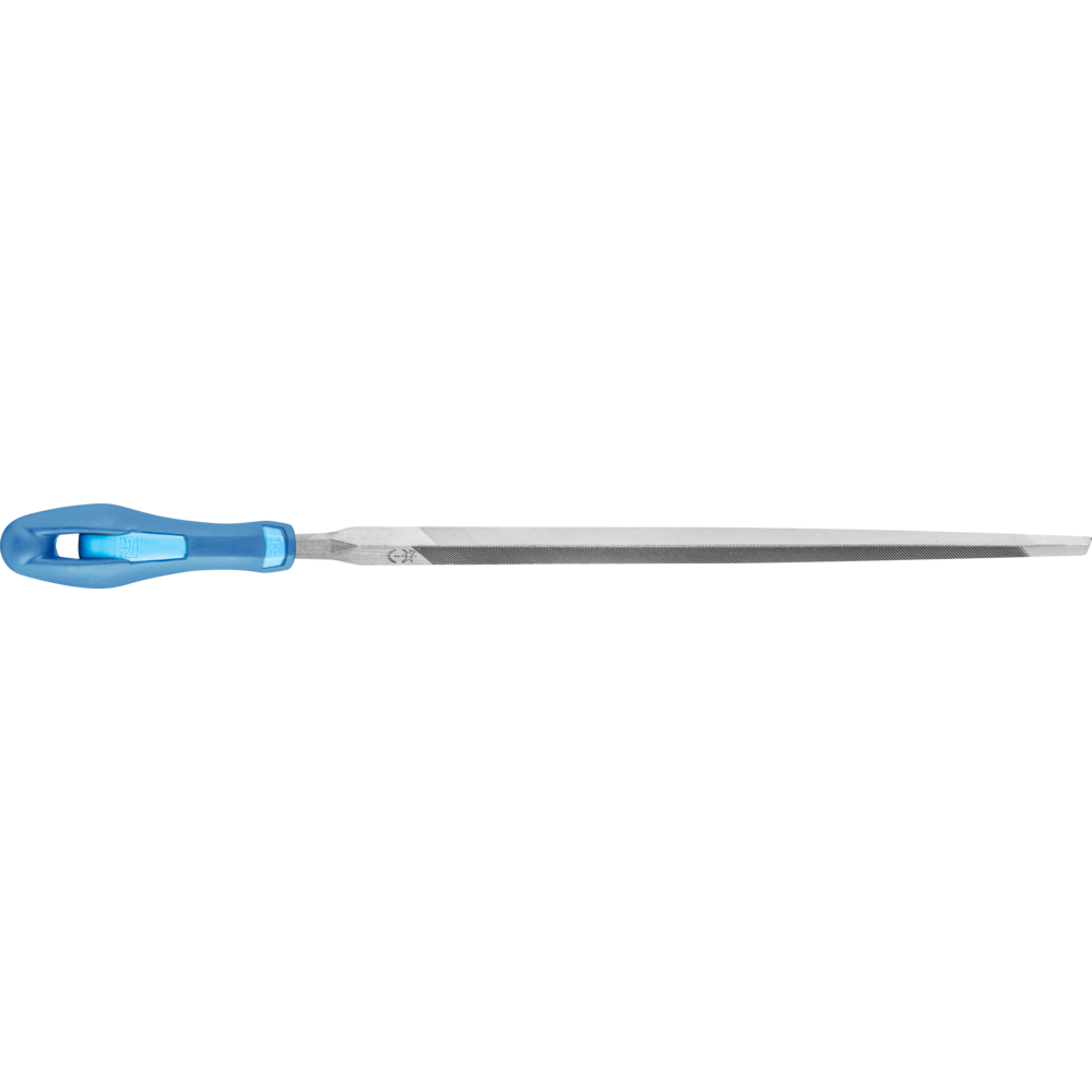 Pferd Sägefeile mit Heft Dreikant schmal 125 mm Hieb 2 universell zum Schärfen