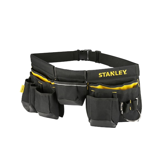 Stanley Werkzeuggürtel 1-96-178 Nylon 600 Denier mit Hammerhalter und Bandmaßtasche