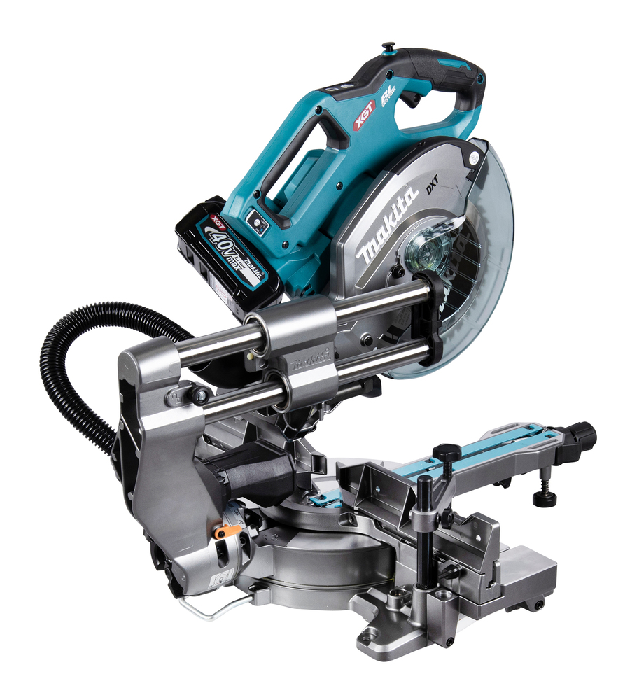 Makita Akku-Kapp- und Gehrungssäge LS002G 40V max. (ohne Akku, ohne Ladegerät) inkl. AWS Funk-Adapter