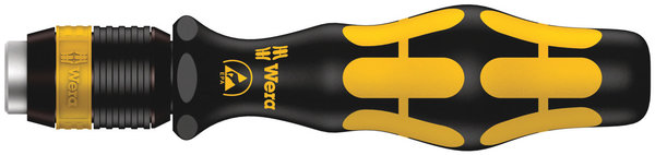 813 R ESD Bitholding screwdriver, non-magnetic, 1/4" x 90 mm