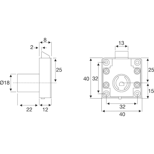 Maßzeichnung, CAD-Diagramm, Diagramm