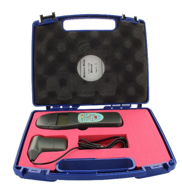 hedue Feuchtigkeitsmessgerät C036 LC-Display Sucher- und Nadelmodus 5,0 cm Messtiefe