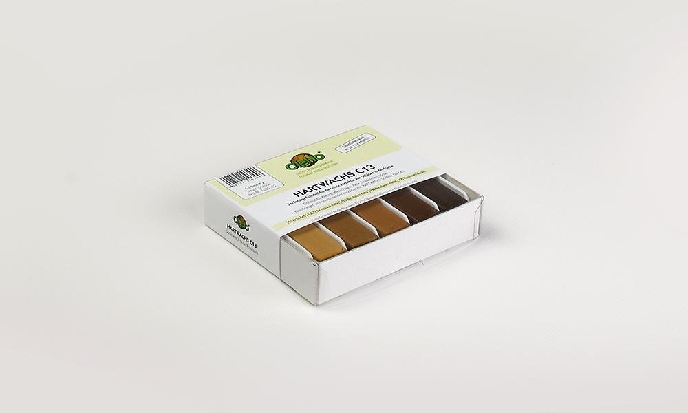 Hartwachs C13 Sortiment-2 5er Pack Eiche/Nussbaum