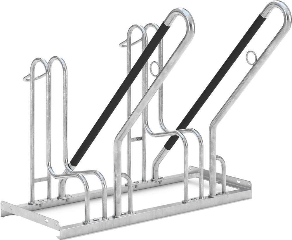 WSM Fahrrad-Anlehnparker Modell 4700 XBF, einseitiger Anlehnparker