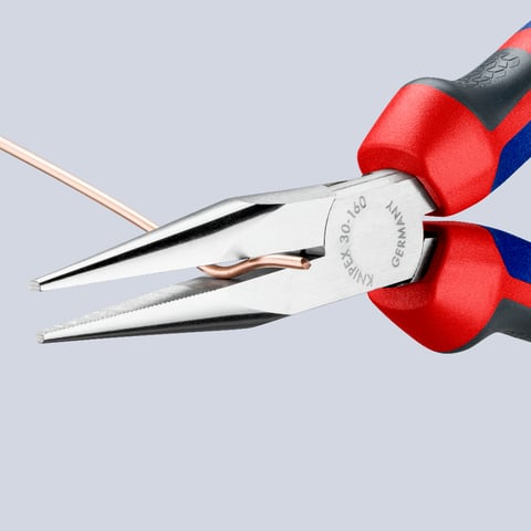 Knipex Langbeckzange 30 25 160 verchromt mit Comfort-Griffen 160 mm