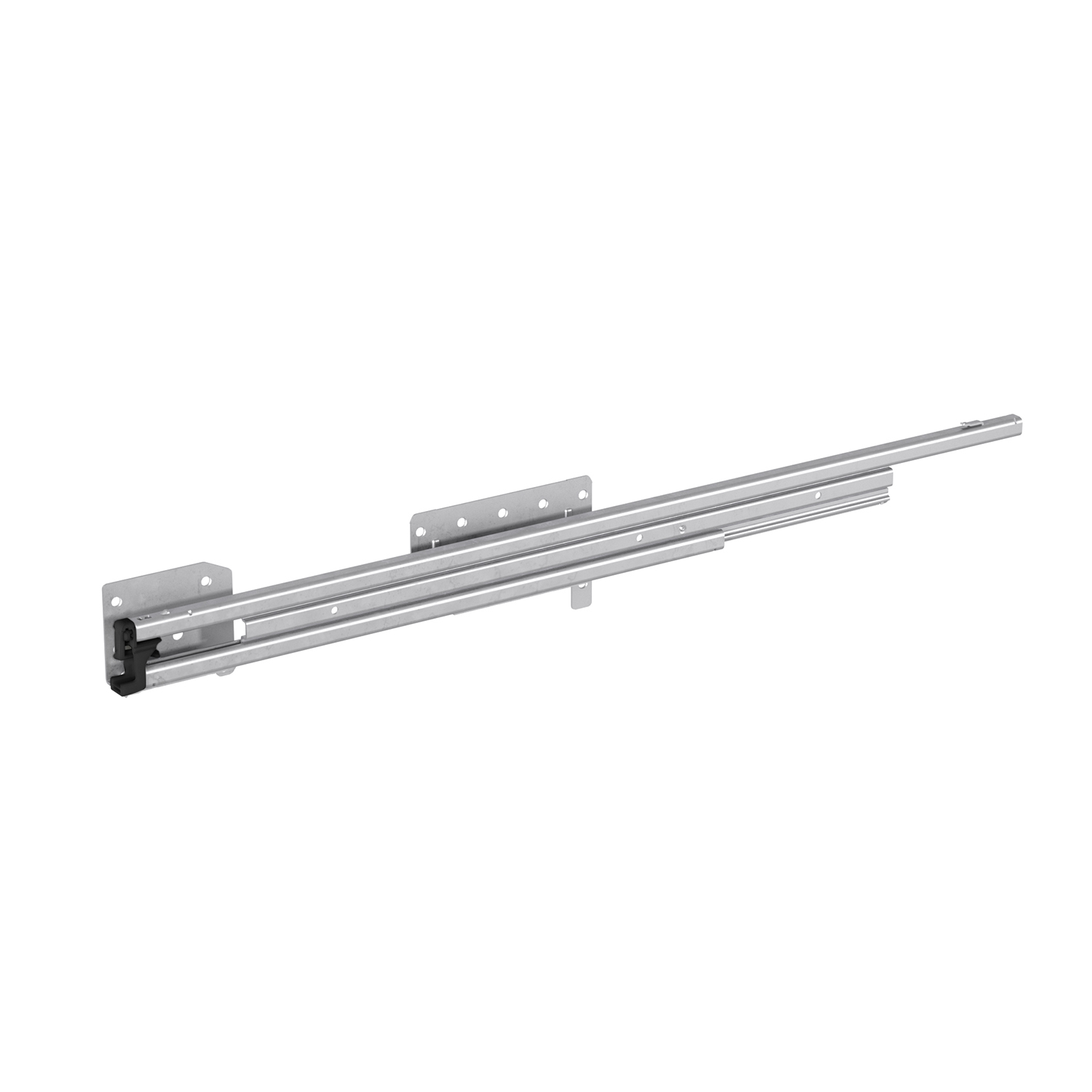 HETTICH Auszugsführung Quadro Duplex 25, Silent System kompatibel, Push to open kompatibel, EB 292 mm / 392 mm, 730 mm, links