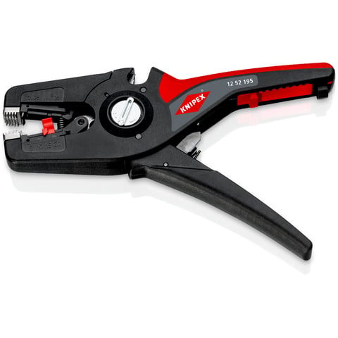 Knipex PreciStrip16® Automatische Abisolierzange 0,08-16 mm² mit Längenanschlag und Kabelschneider