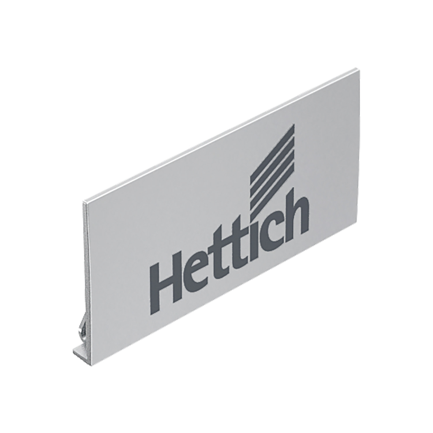 HETTICH AvanTech YOU Brandingclip, silber, mit Hettich Logo