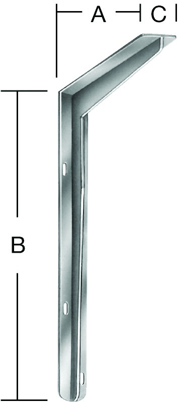 VORMANN T-Profil Konsole 000156, feuerverzinkt