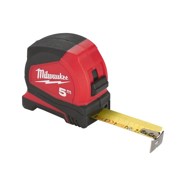 Milwaukee nicht-magnetisch, 25 mm breites Band Pro-Compact Bandmaß 5 m