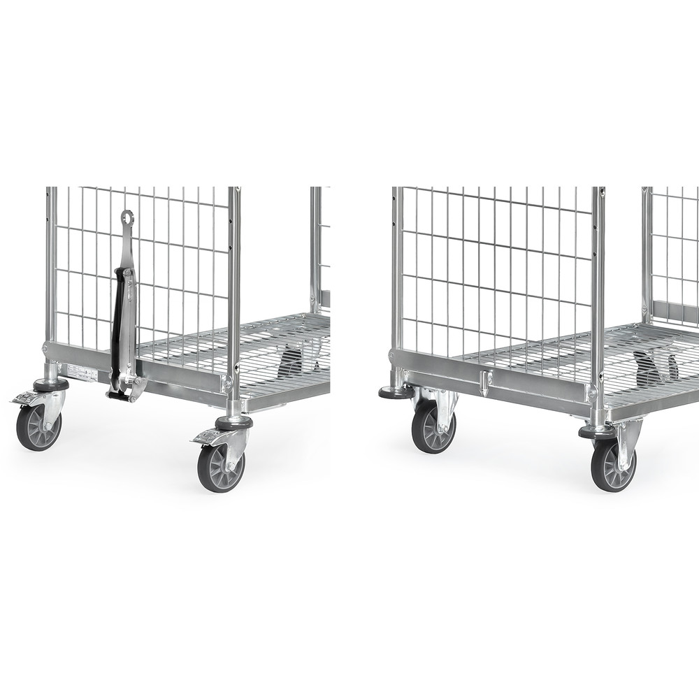 Fetra Deichsel und Kupplung 28DK6 für Kommissionierwagen 610mm