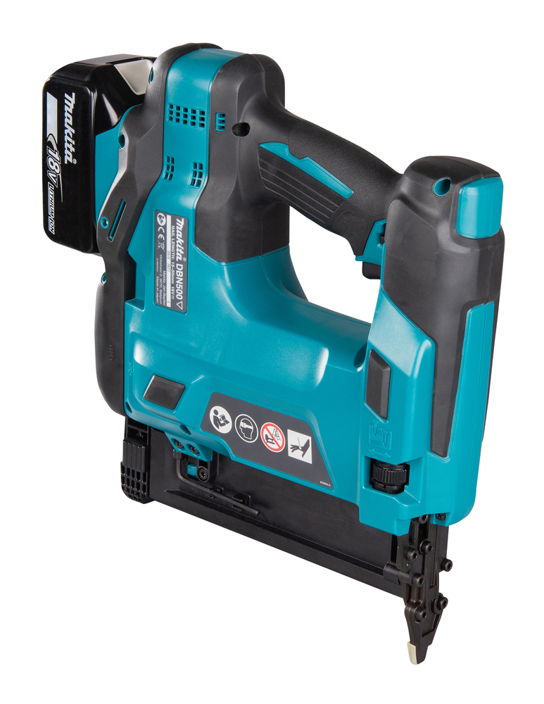 Makita Akku-Stauchkopfnagler DBN500RTJ 18V 18GA 15-50mm