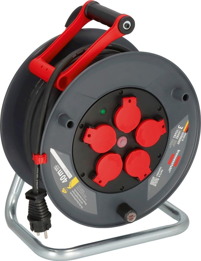 Brennenstuhl Professional Kabeltrommel 300 KU 4100 IP44 40m H07RN-F 3G1,5