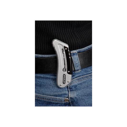 Stanley QuickSlide™ Sportmesser 0-10-810 mit Metallkorpus und werkzeuglosem Klingenwechsel