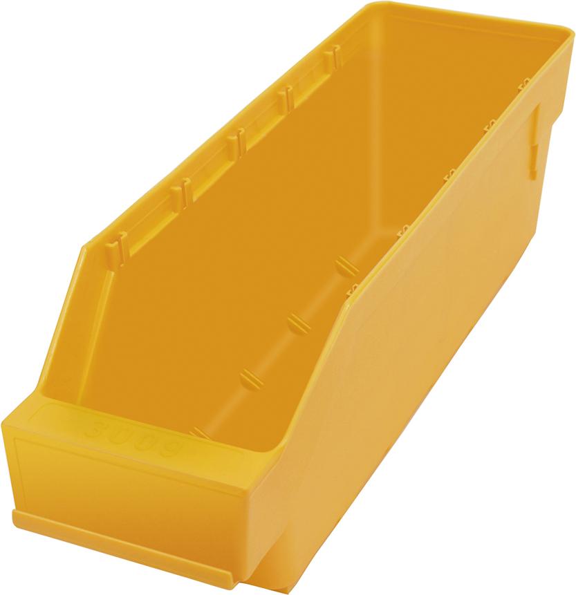 Kleinteilekasten aus Polypropylen, gelb