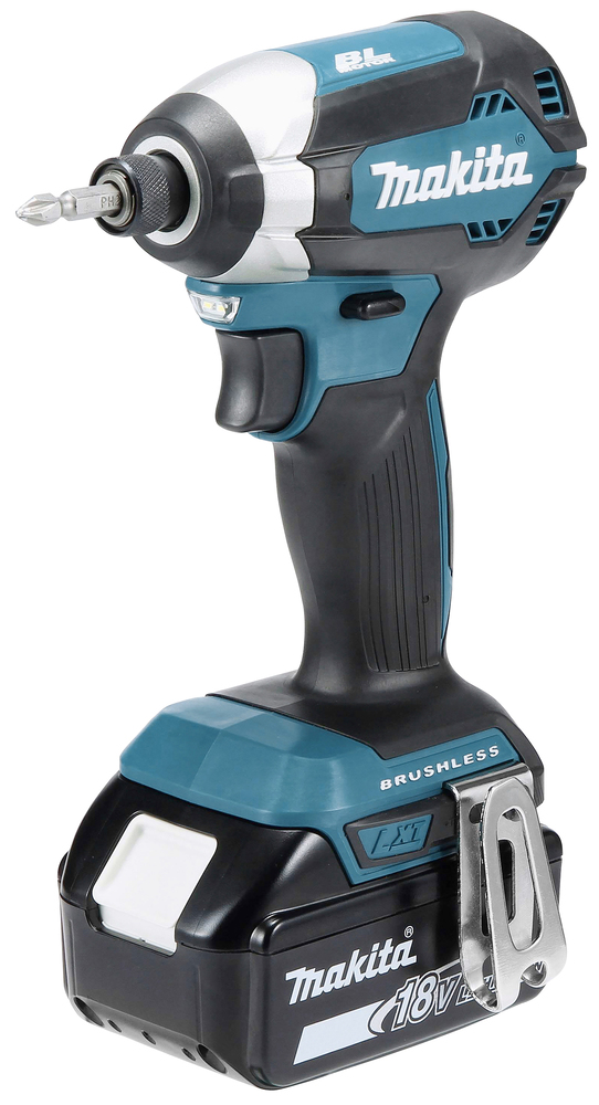 Makita Akku-Schlagschrauber DTD153RTJ 18V 5.0Ah 170Nm bürstenlos mit 2 Akkus und Ladegerät im MAKPAC
