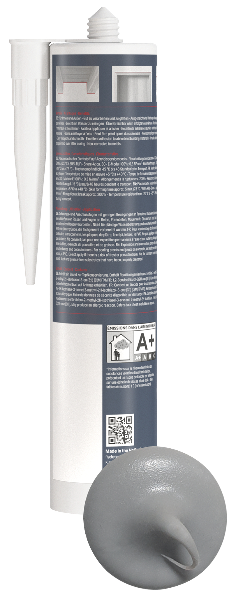 Produktbild, Flasche, QR Code