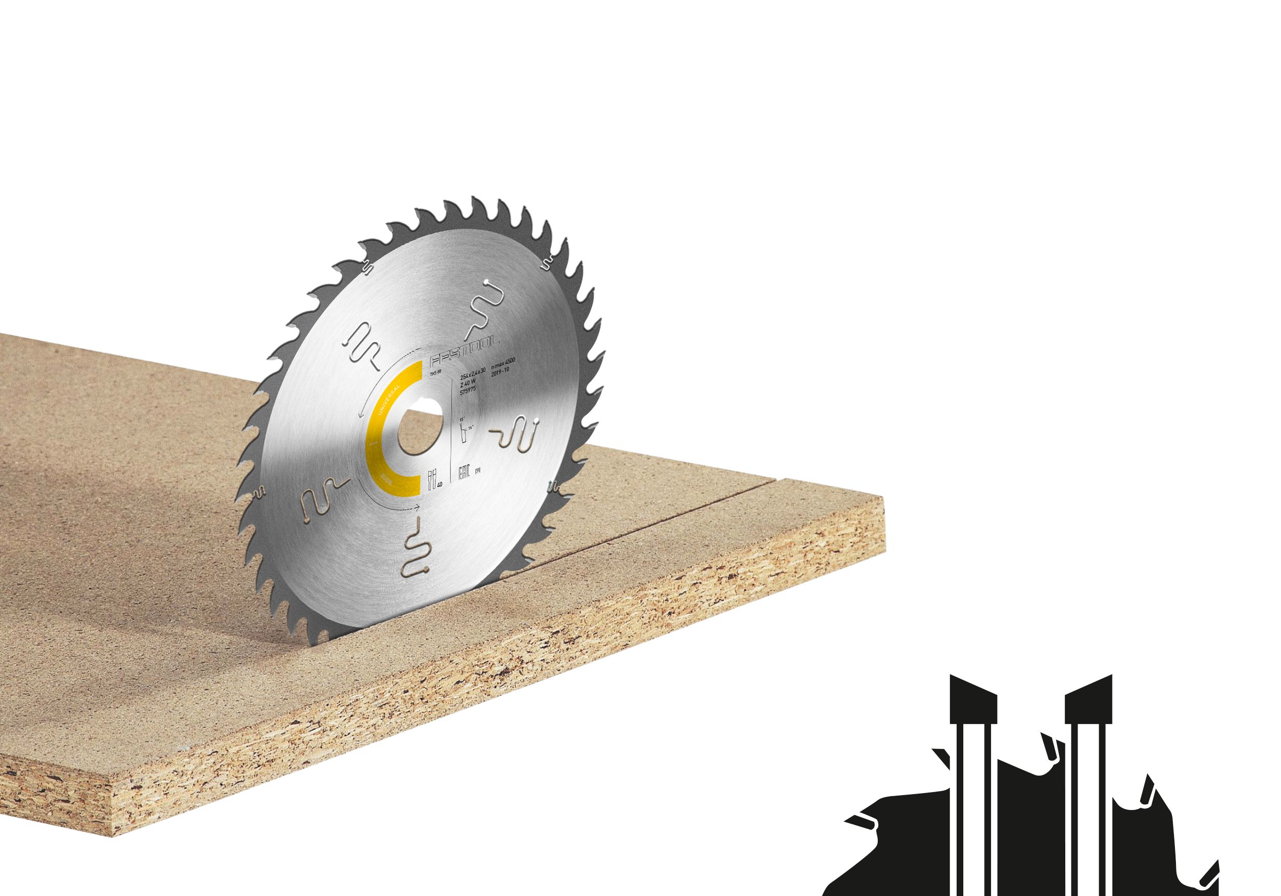 Kreissägeblatt WOOD UNIVERSAL HW 254x2,4x30 W40