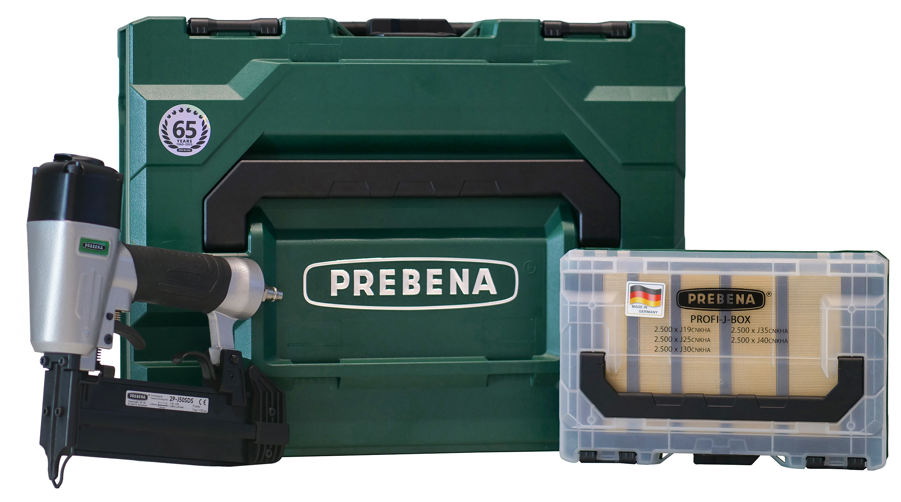 Prebena 2P-J50SDS Druckluftnagler für 16-50mm