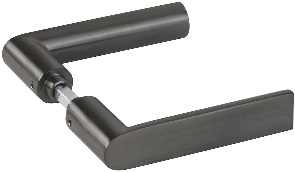 HERMAT Drückerpaar BASIC 13 1813, 8mm,smoke black
