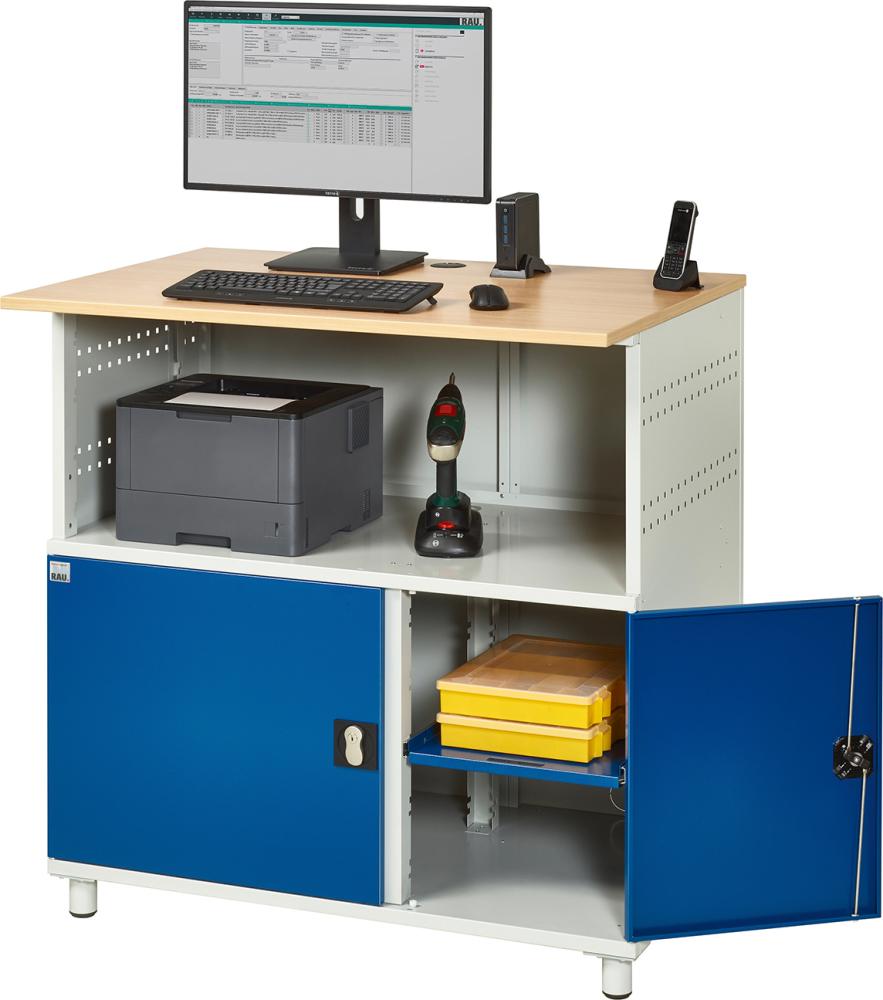 RAU Computer-Tisch ohne Monitorgehäuse