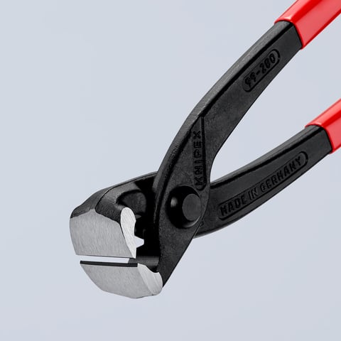 Knipex Monierzange (Rabitz- oder Flechterzange) 99 01 280 mit Kunststoff überzogen schwarz atramentiert 280 mm