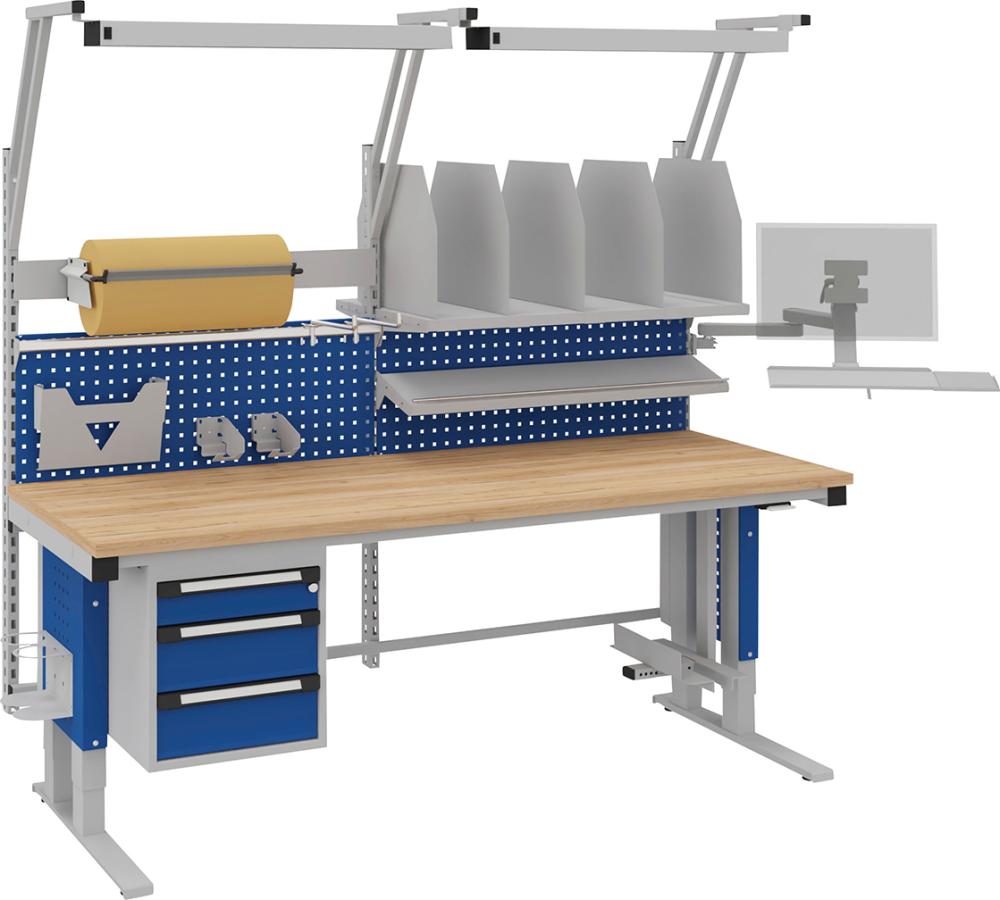 OTTO KIND Systemtisch Multi4motion B2030xT800/865xH730-1330 Packarbeitsplatz 2