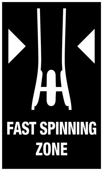 Kraftform Micro fast-turning zone, Werbung, Plakat