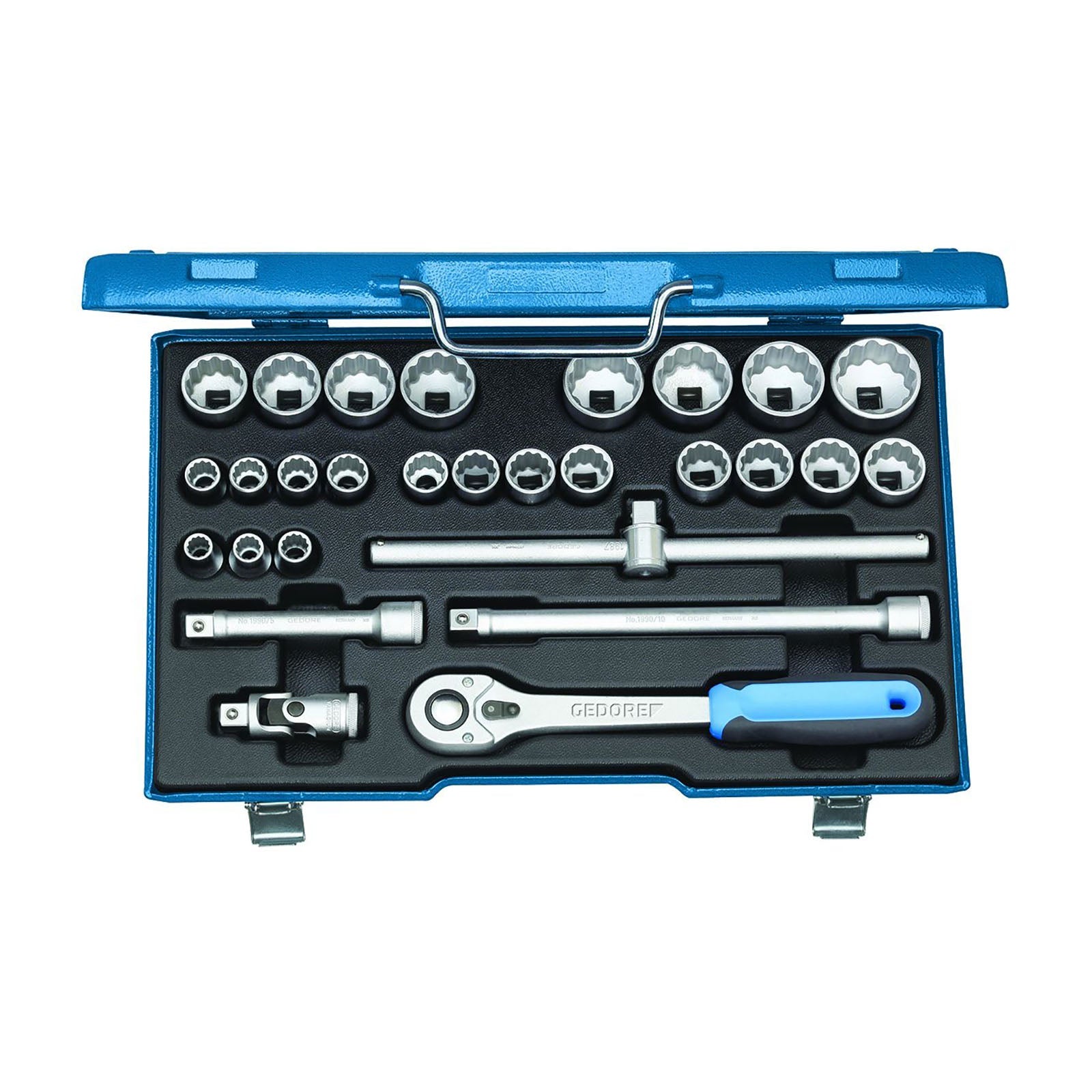 Gedore Steckschlüssel-Satz D 19 VMU-10 1/2" 28-teilig