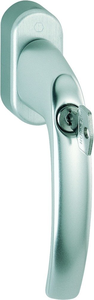 HOPPE Fenstergriff 0530S/US952 100NM,abschl.,ov.,7/32-42,F1, VE10