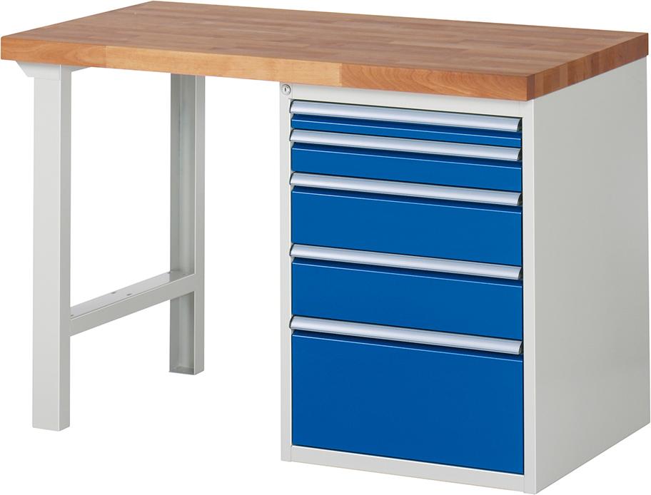 RAU Werkbank Modell 7511 1250x700x840