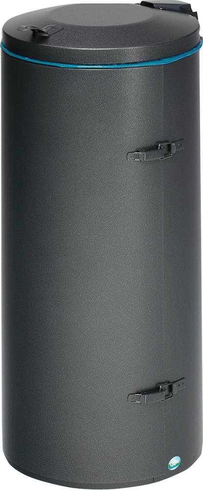 VAR Abfallsammler-Doppeltür 120 l anthrazit H 980 mm VAR