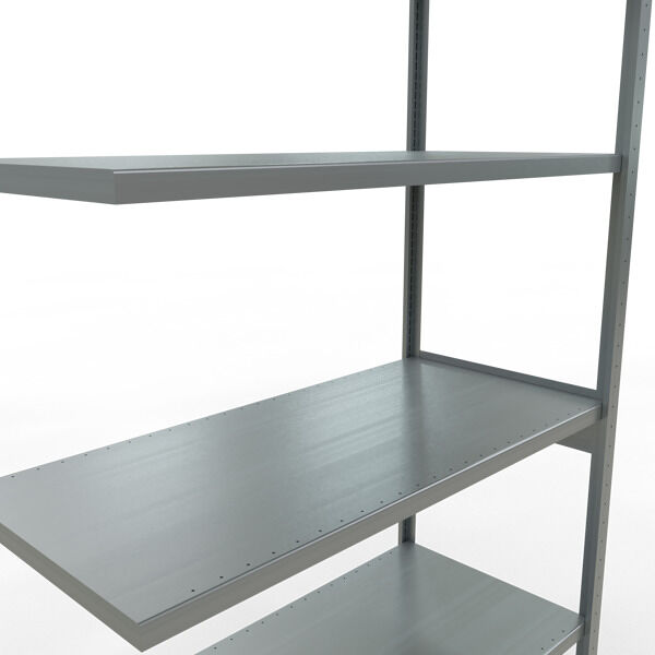Schulte Anbauregal MULTIplus250 3000x1300x600mm 7 Fachböden 250kg Fachlast verzinkt