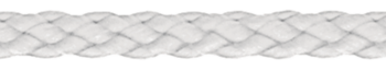 Vormann PP-Schnur Rundgeflochten 4mm weiß 200m