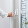 Abus Fenster-Zusatzschloss FO500 W AL0125 weiß gleichschließend