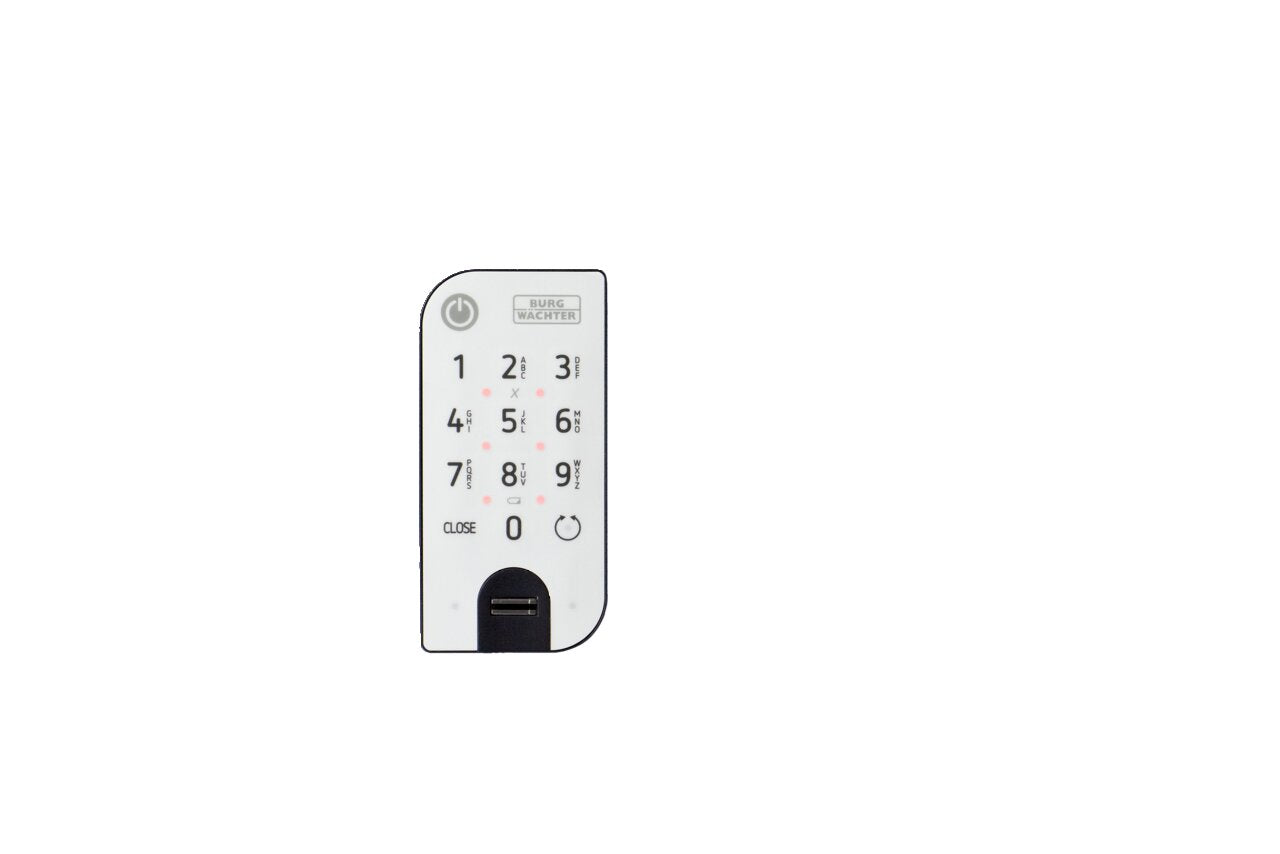 Burg Wächter Keypad secuENTRY 7711 PIN Codeschloss beleuchtet IP53 Bluetooth 5.2 LE