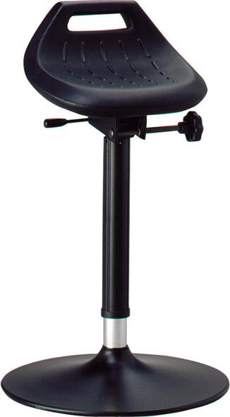 bimos Bimos Stehhilfe 9454-2000Integralschaum schwarz Sitzhöhe 650-850 mm mit Tellerfuß